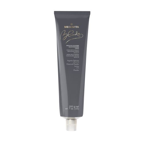 Черный обесцвечивающий крем для волос / Medavita Absolute ice blonde black bleaching cream