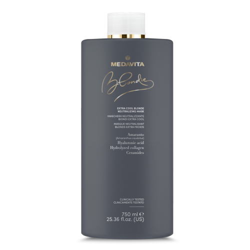Ультрахолодна нейтралізувальна маска для волосся / Medavita Black Blondie Extra Cool Blonde Neutrali