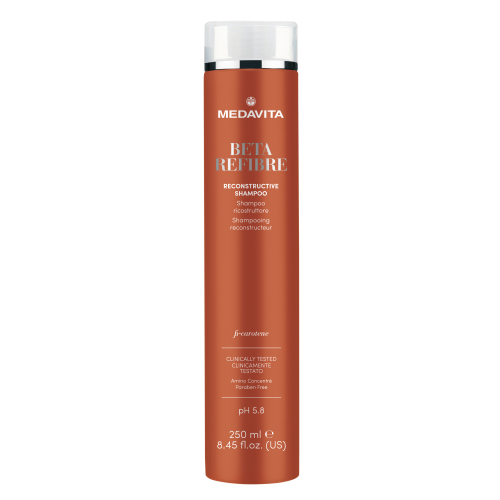 Відновлювальний шампунь для пошкодженого волосся / Medavita Beta Refibre Reconstructive Shampoo