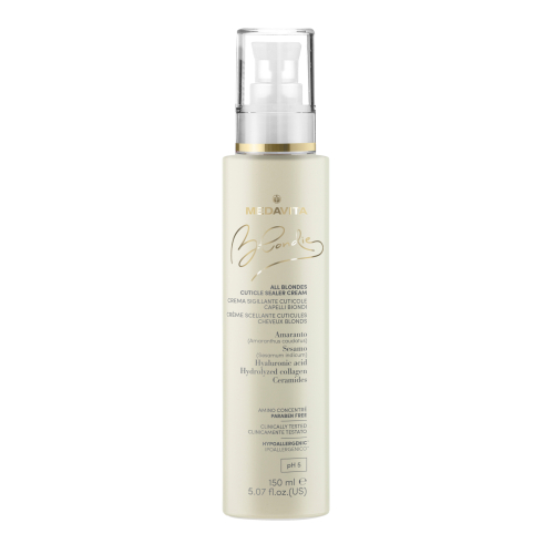 Крем для герметизації та ущільнення кутикули волосся / Medavita Blondie All Blondes Cuticle Sealer C