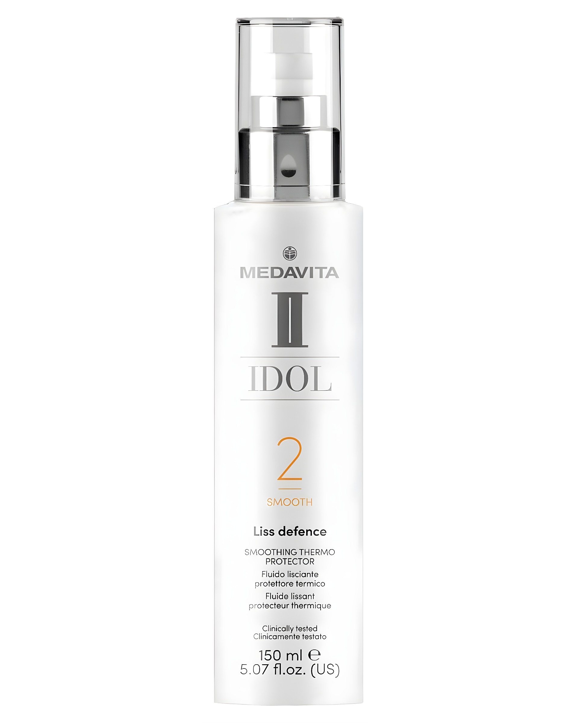Розгладжувальний термозахисний протектор для волосся Liss Defence / Medavita Idol Smooth thermoprote
