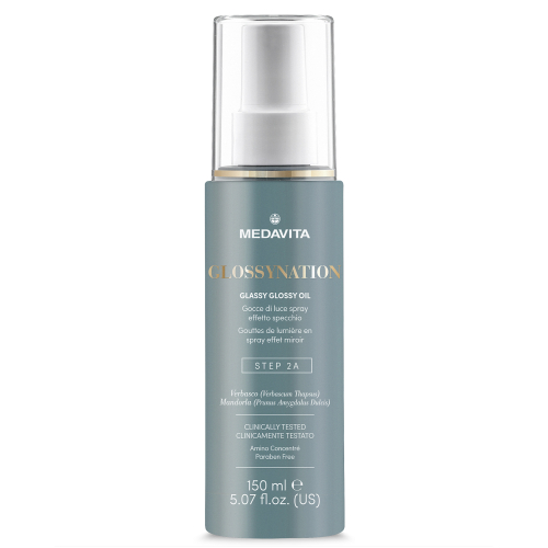 Глянцева олія із ефектом дзеркального блиску STEP 2A /  Medavita Glossynation Glassy Glossy Oil