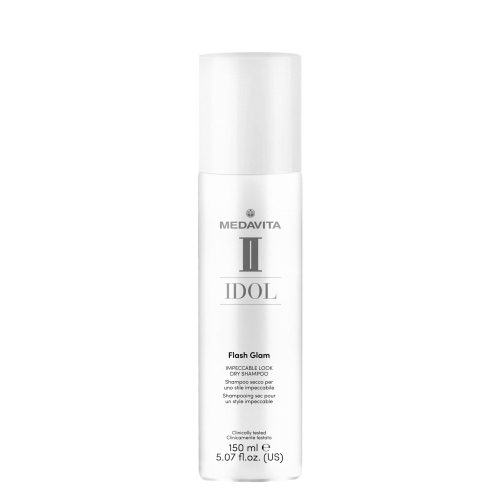 Cухий шампунь-спрей миттєвоі дії Flash Glam / Medavita Idol Impeccable Look Dry Shampoo