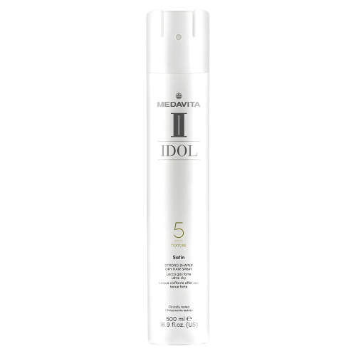 Лак для волосся сильної фіксації  з ультрасухим фінішем Satin 5 / Medavita Idol  Strong Shaper Dry H