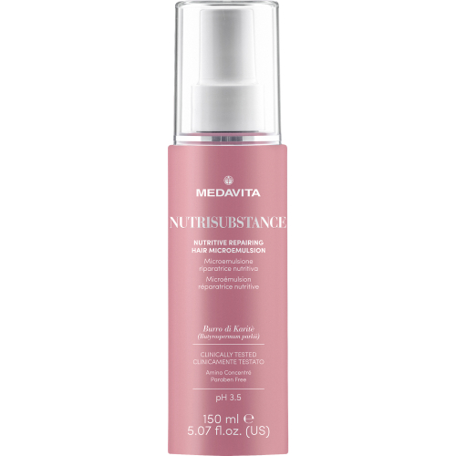 Питательная микроэмульсия для сухих волос / Medavita Nutrisubstance Nutritive Repairing Hair Microem