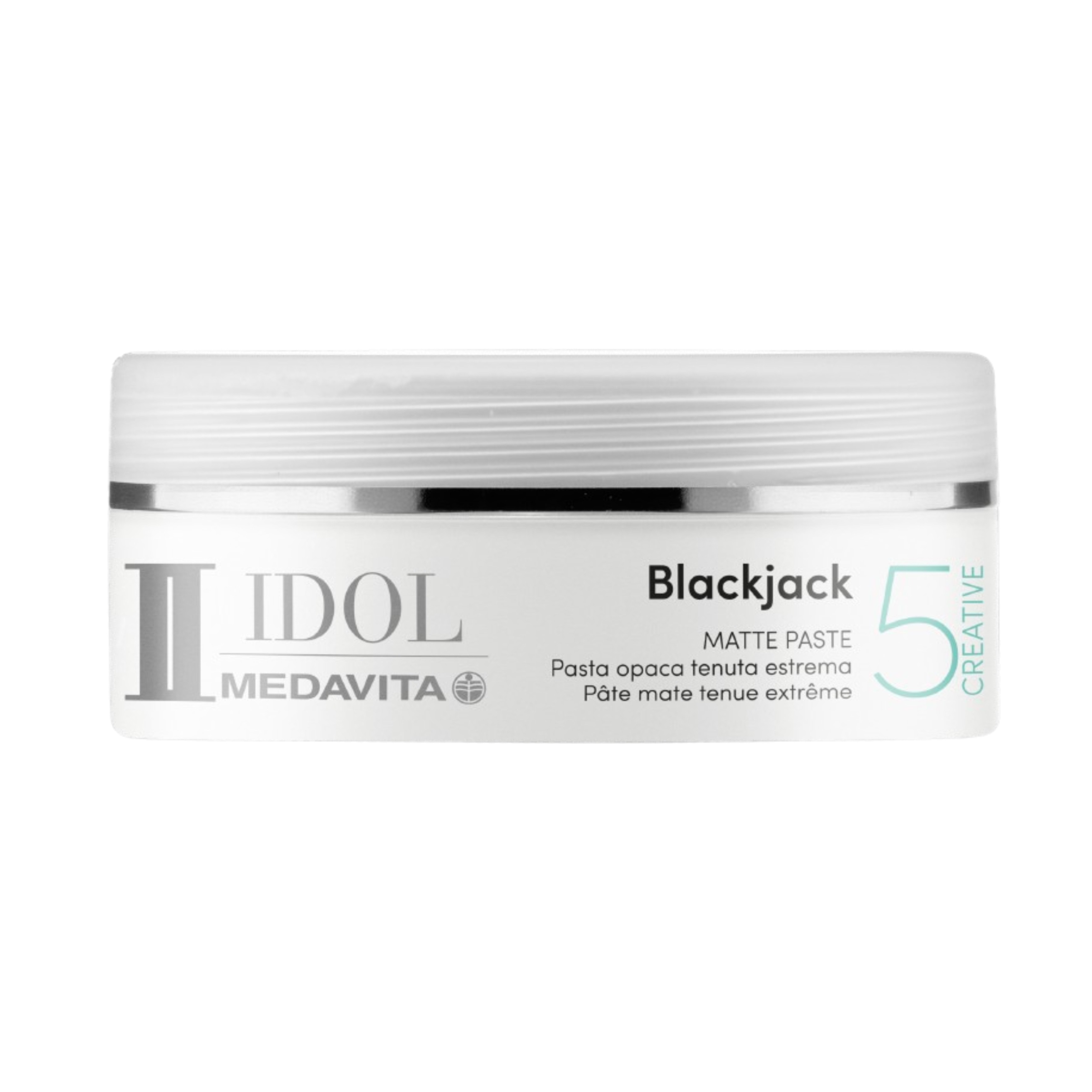 Матова паста екстрасильної фіксації для укладання волосся Blackjack / Medavita Idol  Matte Paste 