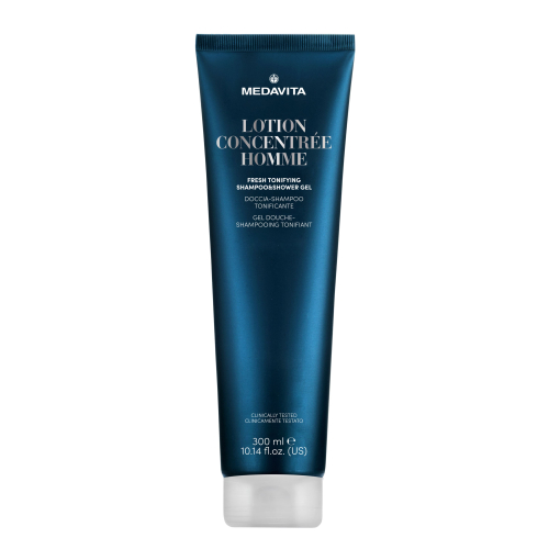Тонизирующий шампунь и гель для душа для мужчин / Medavita Lotion Concenrée Homme Fresh Tonifying Sh